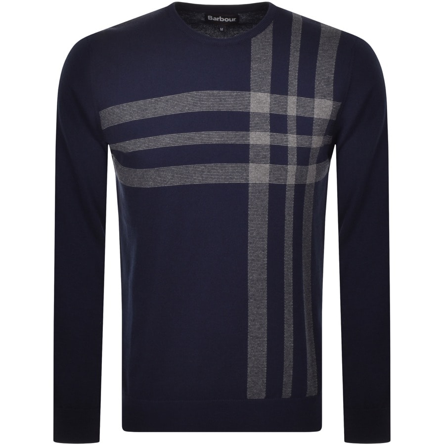 Alternative Image for ProductBarbour Aldwick Knit Jumper Blue1